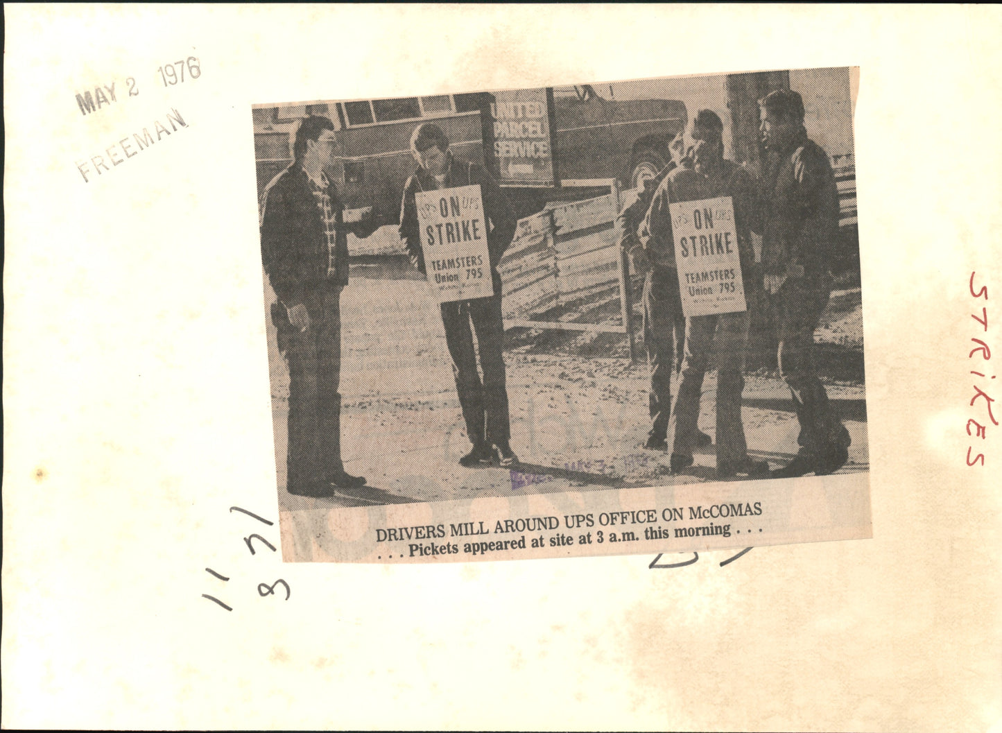 Labor Strike Collection (1950s-70s) (24 vintage prints)