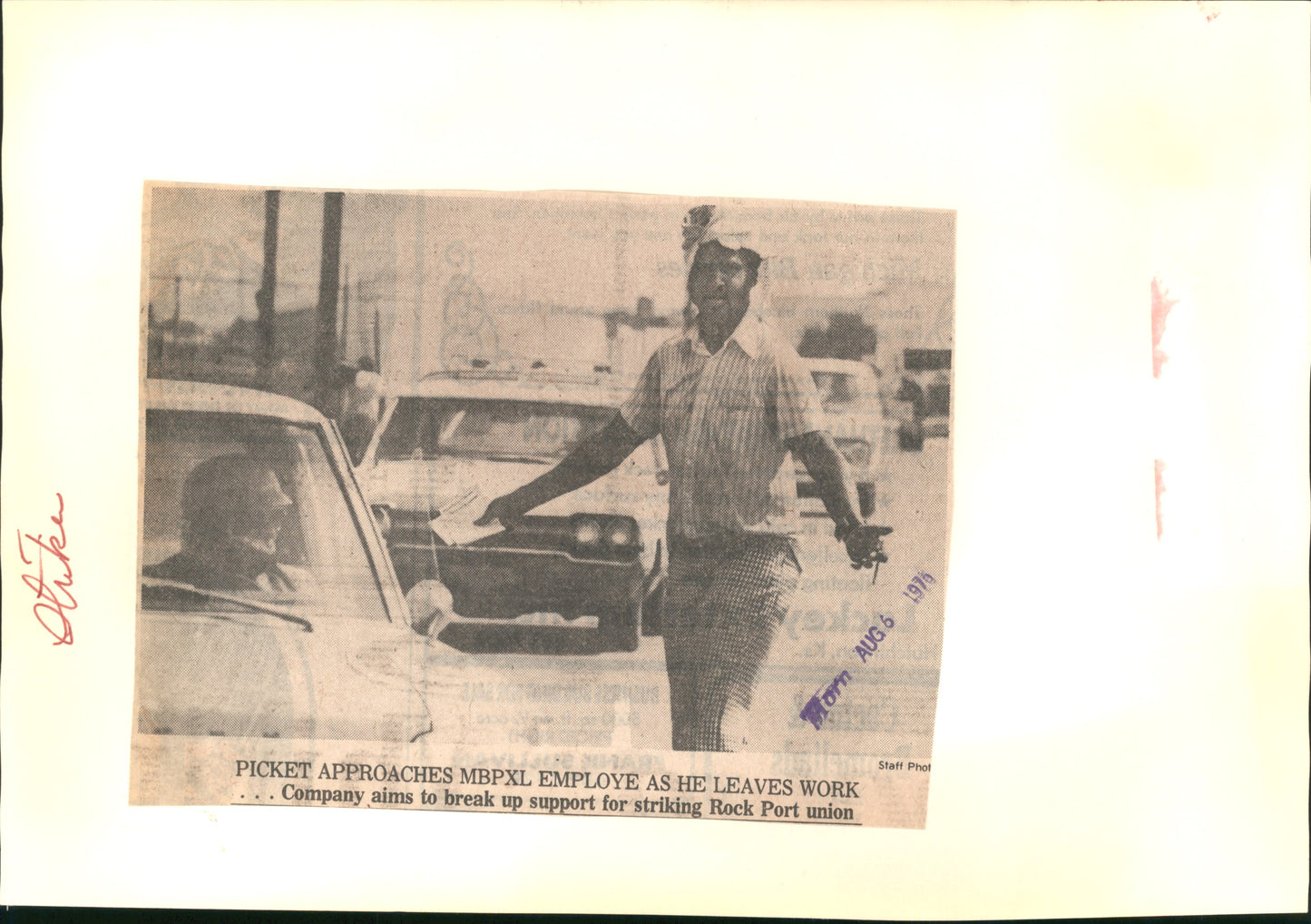 Labor Strike Collection (1950s-70s) (24 vintage prints)