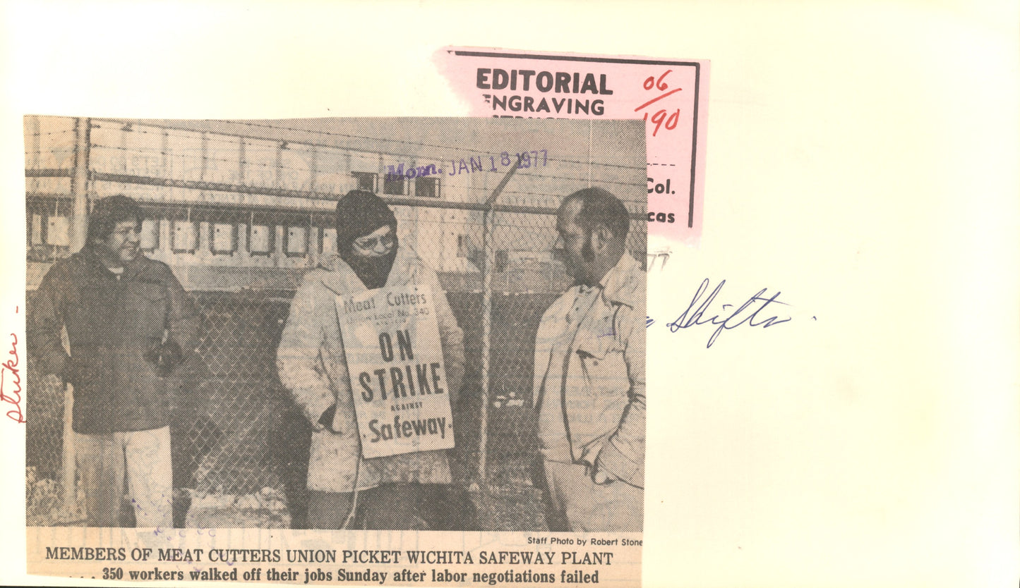 Labor Strike Collection (1950s-70s) (24 vintage prints)