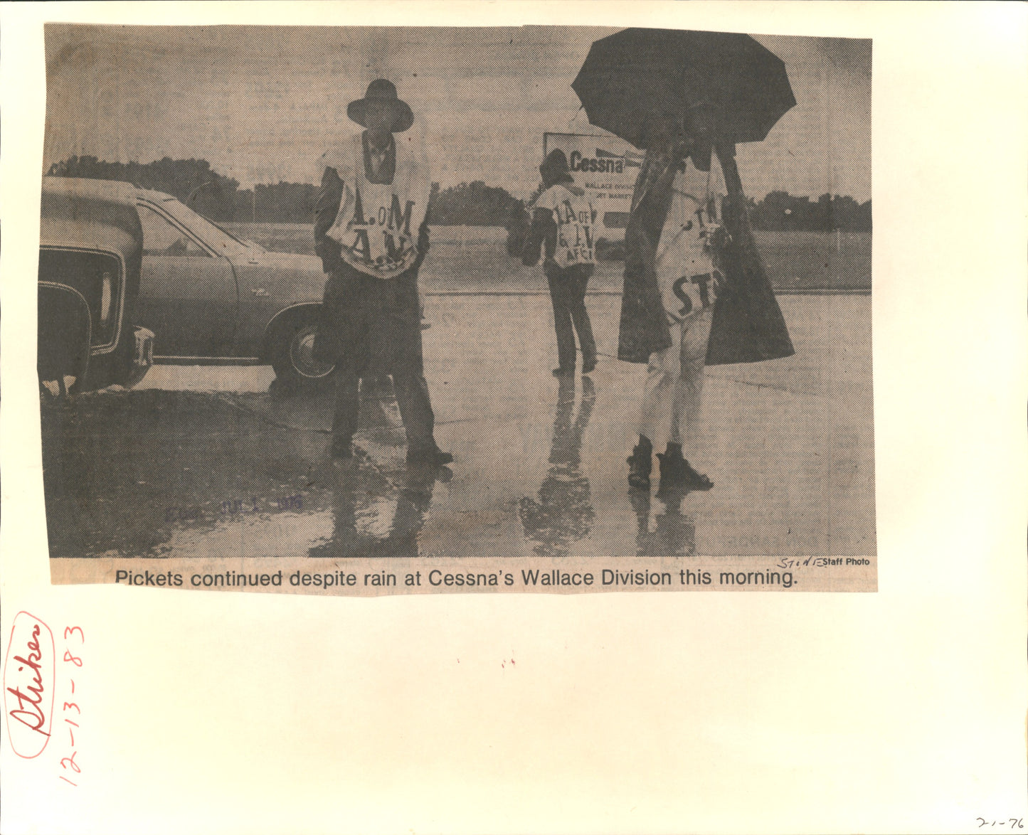 Labor Strike Collection (1950s-70s) (24 vintage prints)
