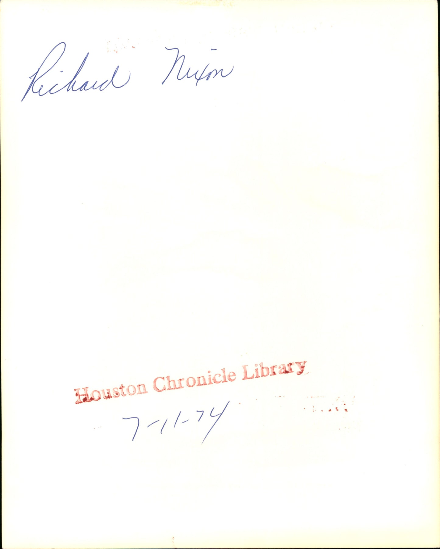 Richard Nixon Impeachment Notes (1974) (4 vintage prints)