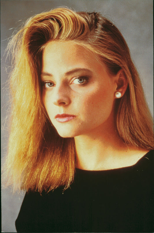 Jodie Foster Studio Portrait (1988) (oversize) Hollywood Jodie Foster oversize