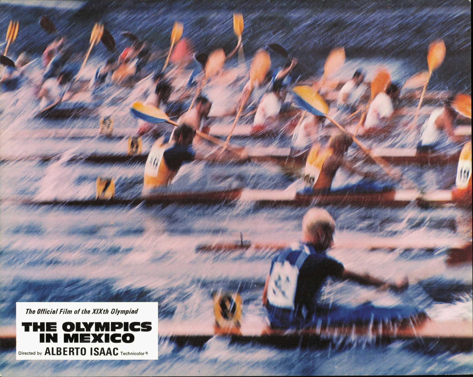 The Olympics in Mexico Film Promotional Images (1969) (18 vintage oversized images) Sports