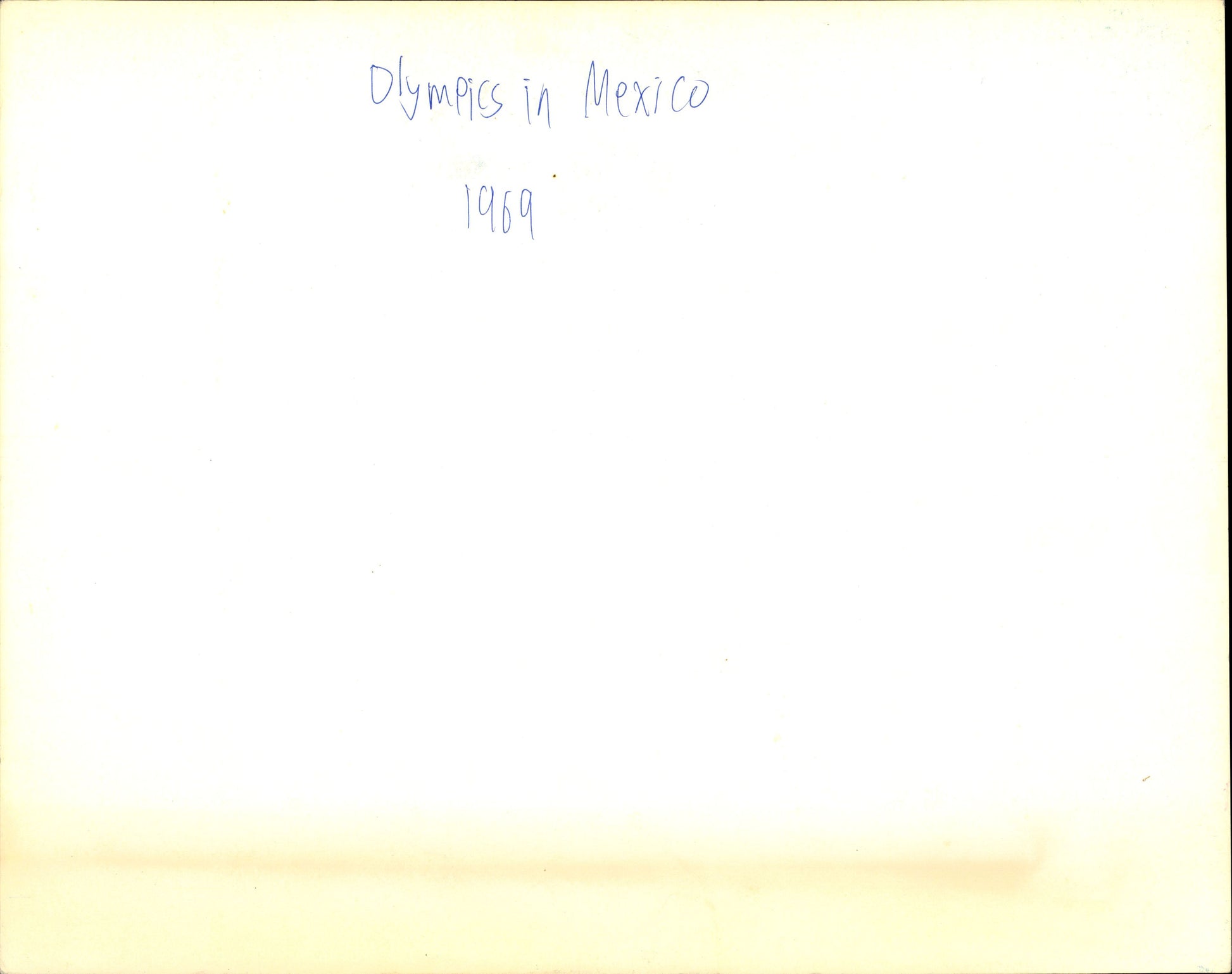 The Olympics in Mexico Film Promotional Images (1969) (18 vintage oversized images) Sports