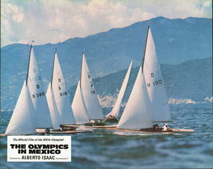 The Olympics in Mexico Film Promotional Images (1969) (18 vintage oversized images) Sports