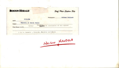 Nelson Mandella Collection (1990) (22 oversize prints)