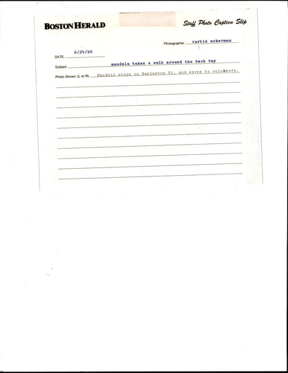 Nelson Mandella Collection (1990) (22 oversize prints)