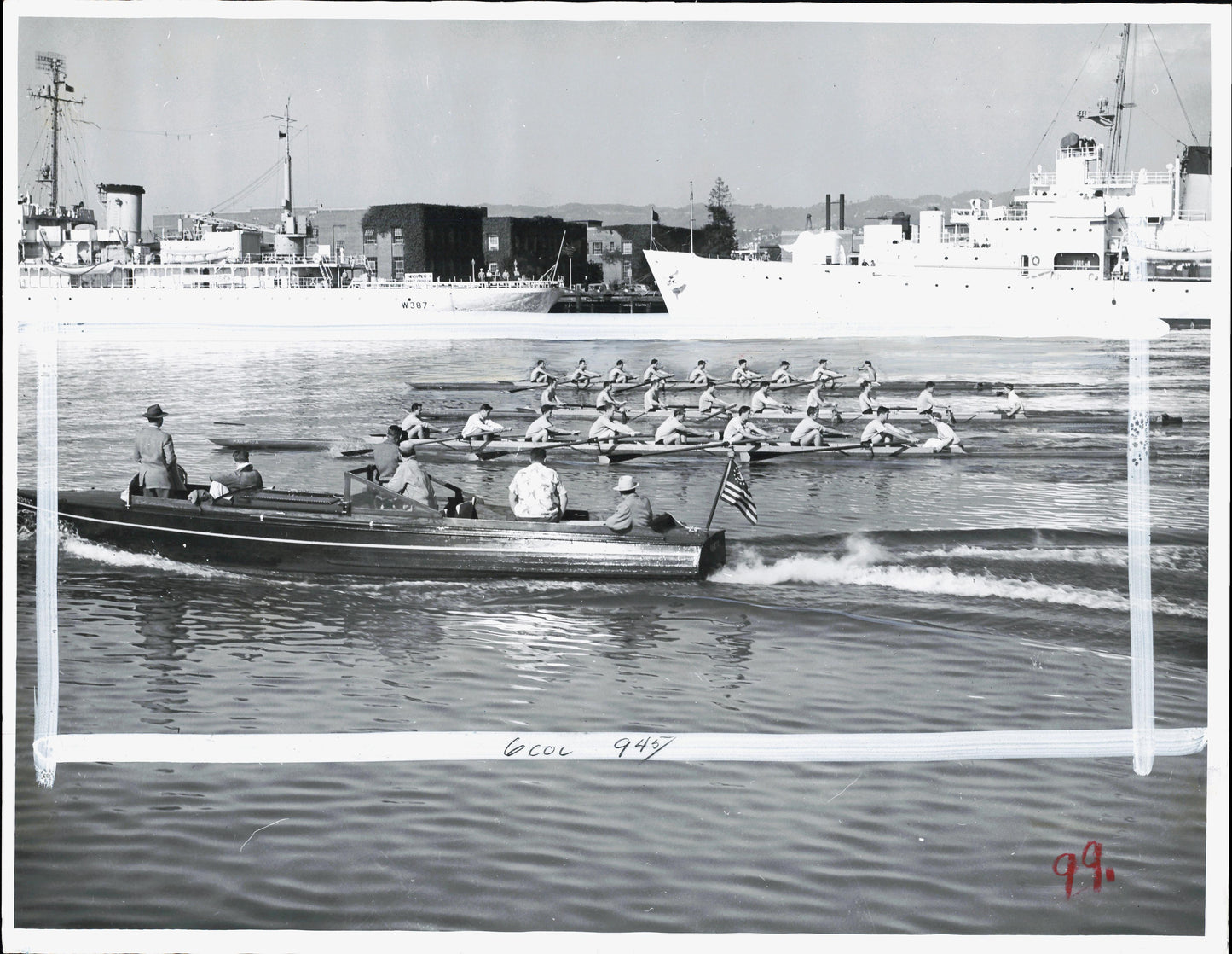 Rowing Collection (1938-1951) (5 oversize vintage prints)