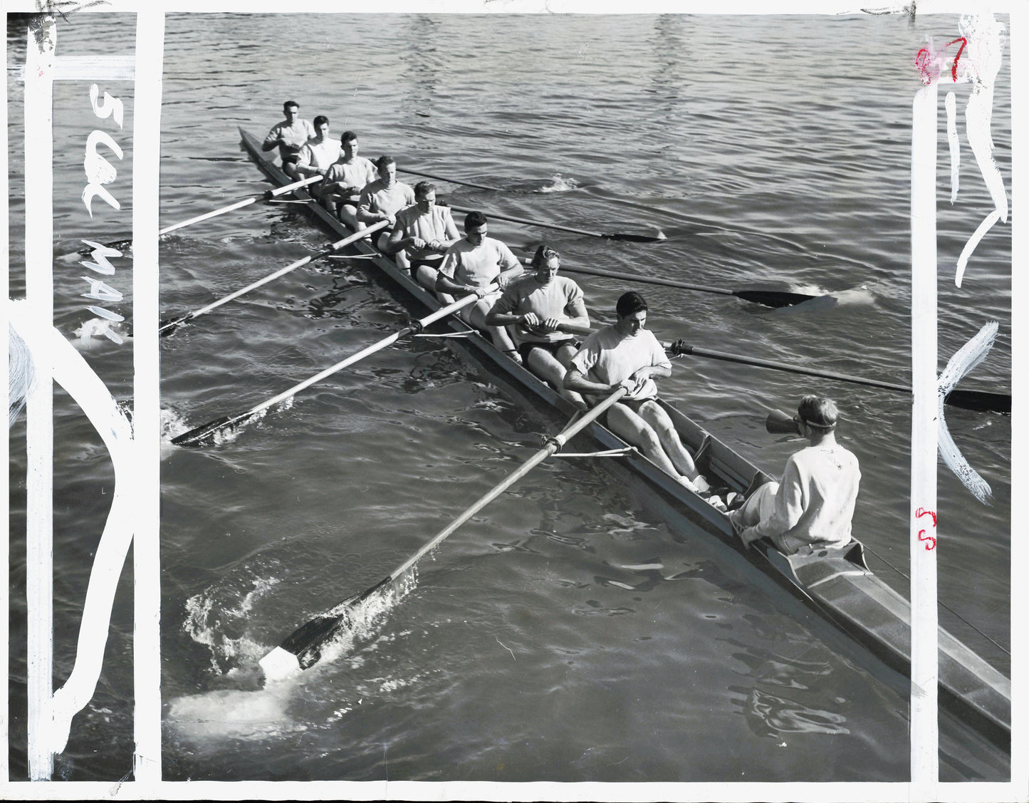Rowing Collection (1938-1951) (5 oversize vintage prints)