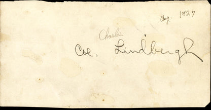 Charles Lindbergh Collection (22 vintage oversize prints)