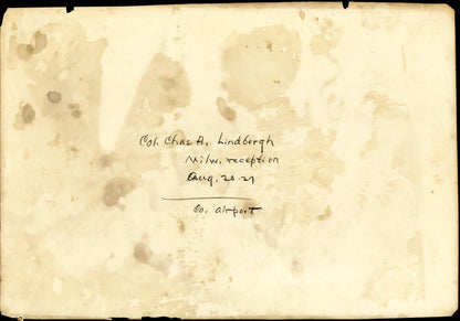 Charles Lindbergh Collection (22 vintage oversize prints)