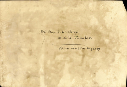Charles Lindbergh Collection (22 vintage oversize prints)
