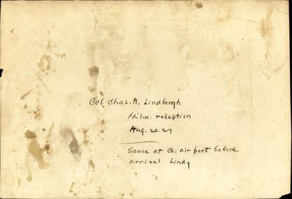 Charles Lindbergh Collection (22 vintage oversize prints)