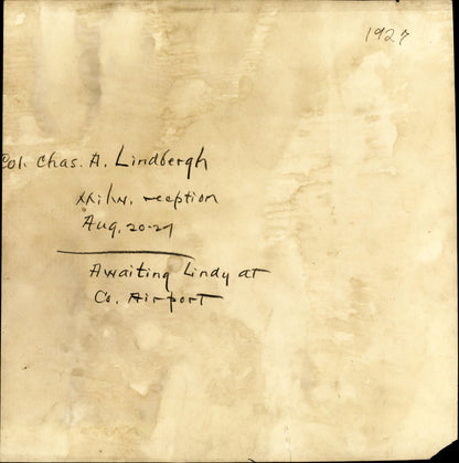 Charles Lindbergh Collection (22 vintage oversize prints)