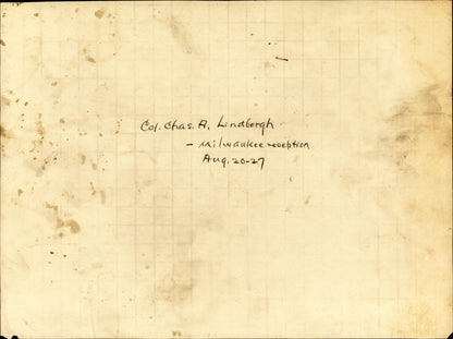 Charles Lindbergh Collection (22 vintage oversize prints)