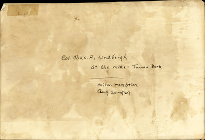 Charles Lindbergh Collection (22 vintage oversize prints)