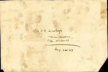 Charles Lindbergh Collection (22 vintage oversize prints)