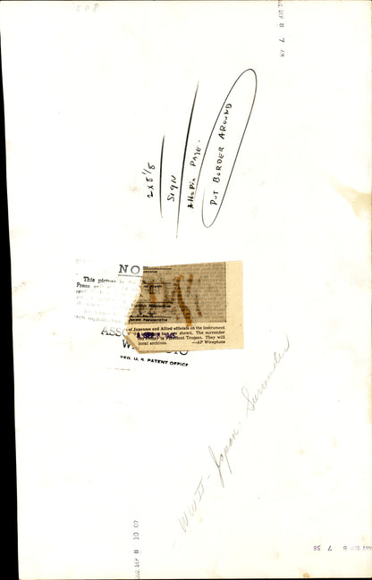 Japanese Instrument of Surrender (1945) (vintage oversize prints)