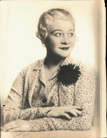 Sophie Tucker (1934) (oversize)