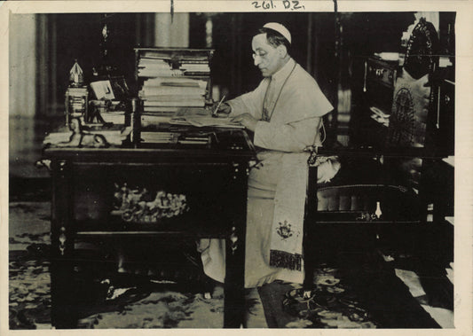 Pope Benedict XV Collection (1914-1920) (4 Vintage Prints) Catholic Church Politics Pope Benedict XV Religion
