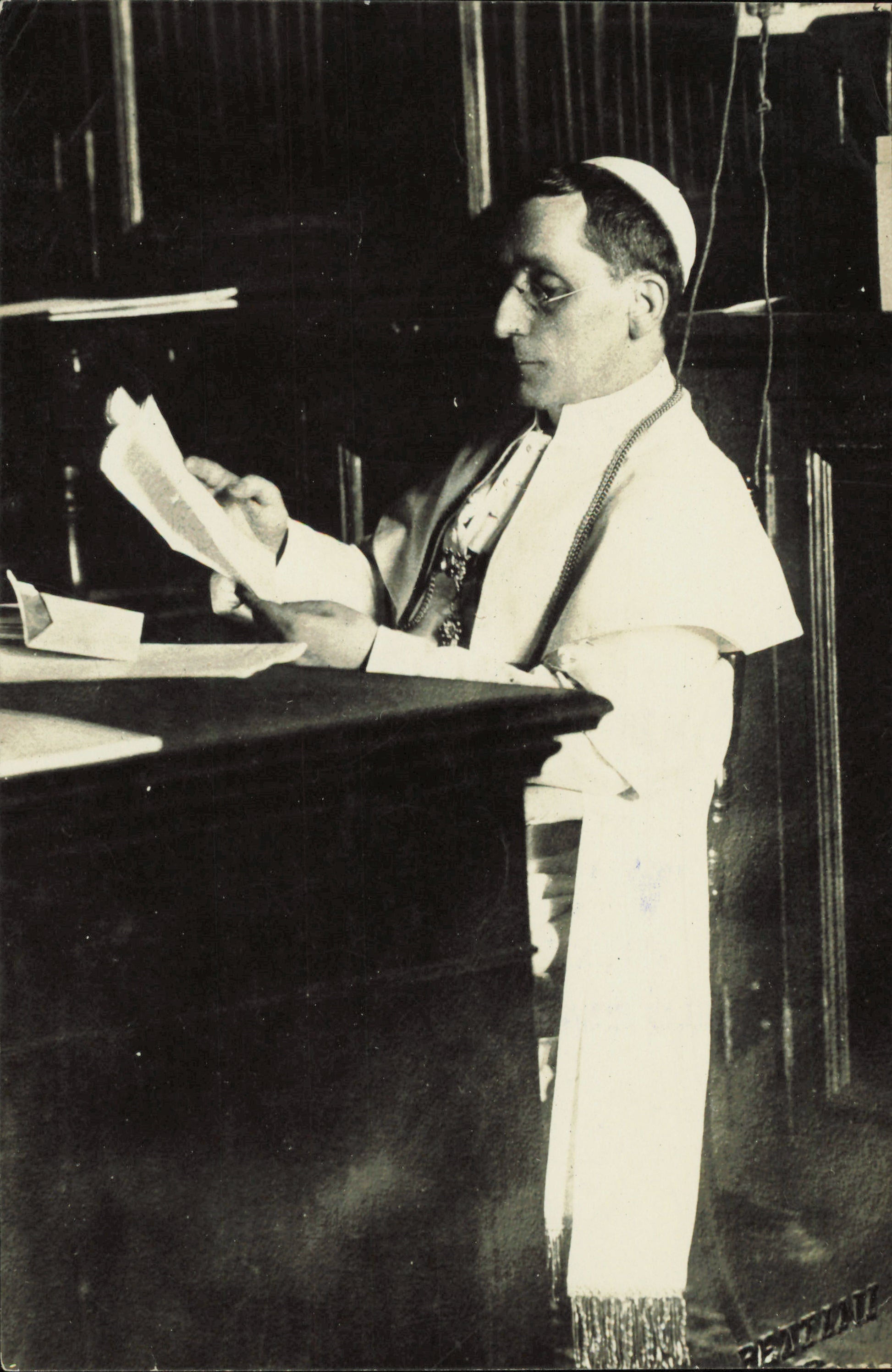 Pope Benedict XV Collection (1914-1920) (4 Vintage Prints) Catholic Church Politics Pope Benedict XV Religion