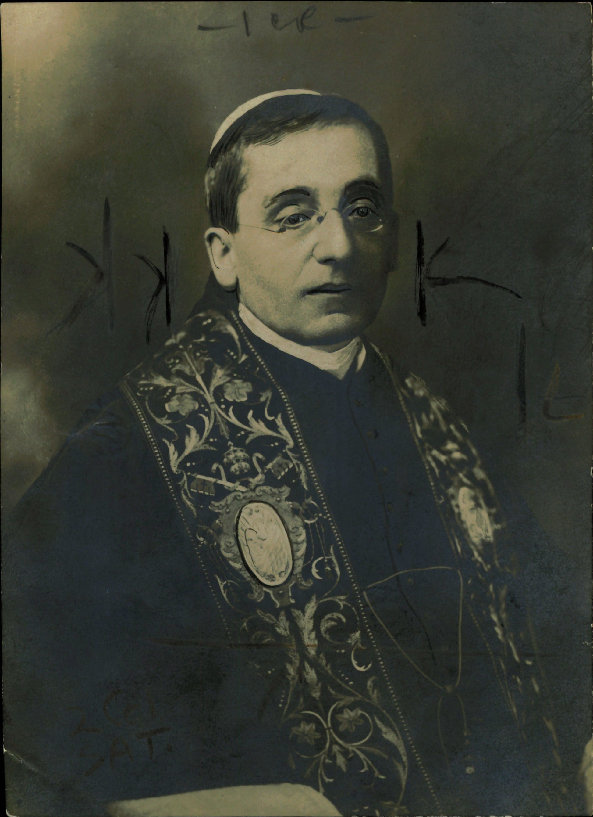 Pope Benedict XV Collection (1914-1920) (4 Vintage Prints) Catholic Church Politics Pope Benedict XV Religion