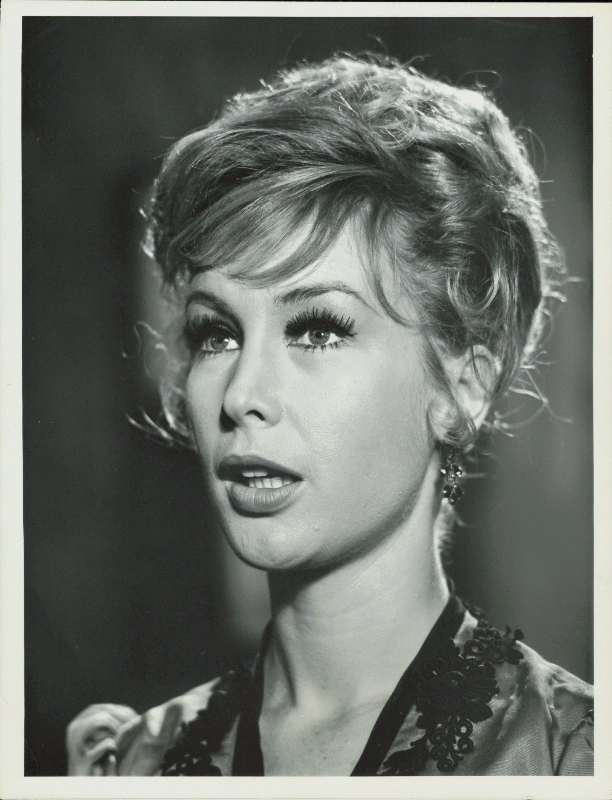 Barbara Eden Portraits (1961 & 1963) (2 Vintage Prints) Fashion Hollywood