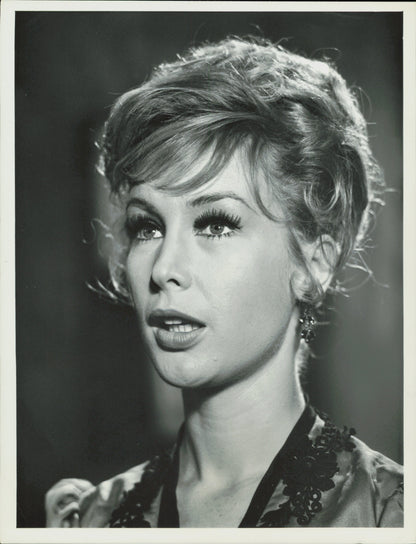 Barbara Eden Portraits (1961 & 1963) (2 Vintage Prints) Fashion Hollywood