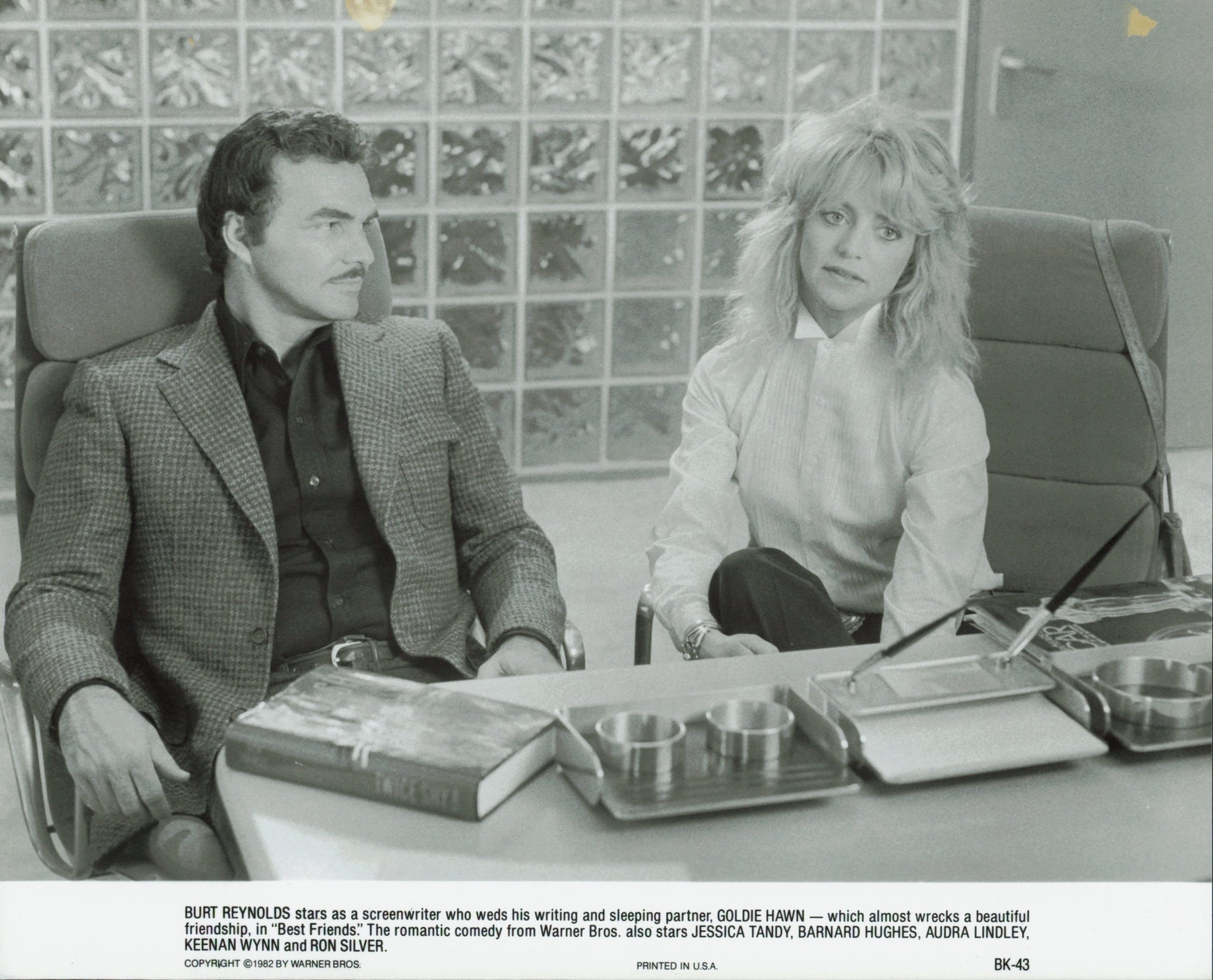 Best Friends (1982) Collection feat. Burt Reynolds and Goldie Hawn (7 vintage prints) Animal Animals Film Hollywood