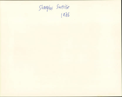 Shanghai Surprise (1986) Collection feat. Madonna (3 vintage prints) Film Hollywood Model