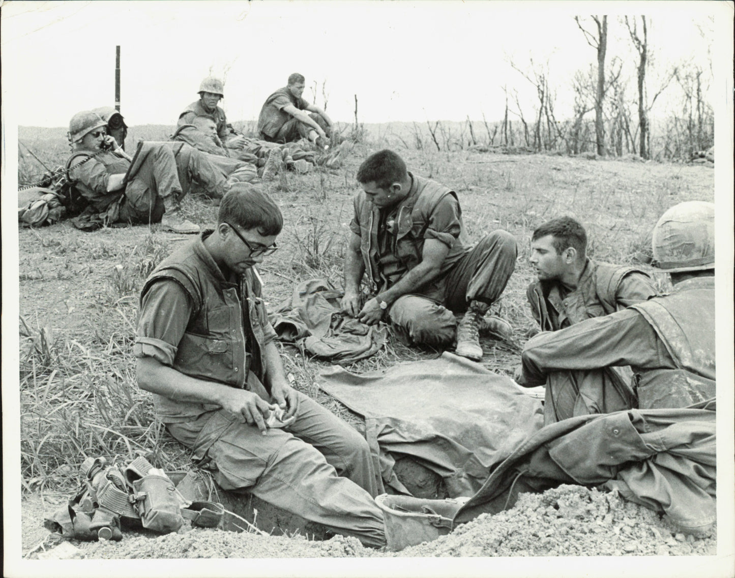 Vietnam War Collection (74 vintage photos) Military Vietnam