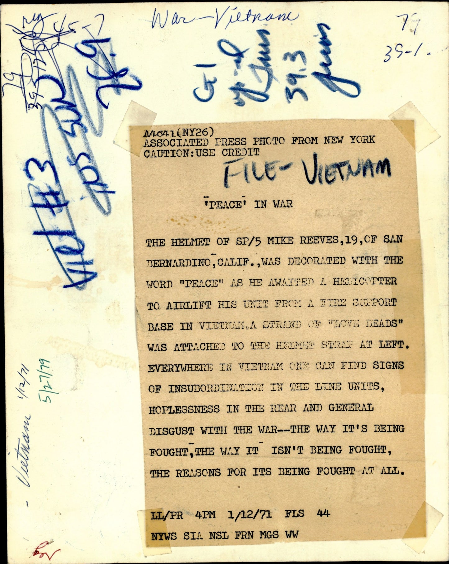 Vietnam War Collection (74 vintage photos) Military Vietnam