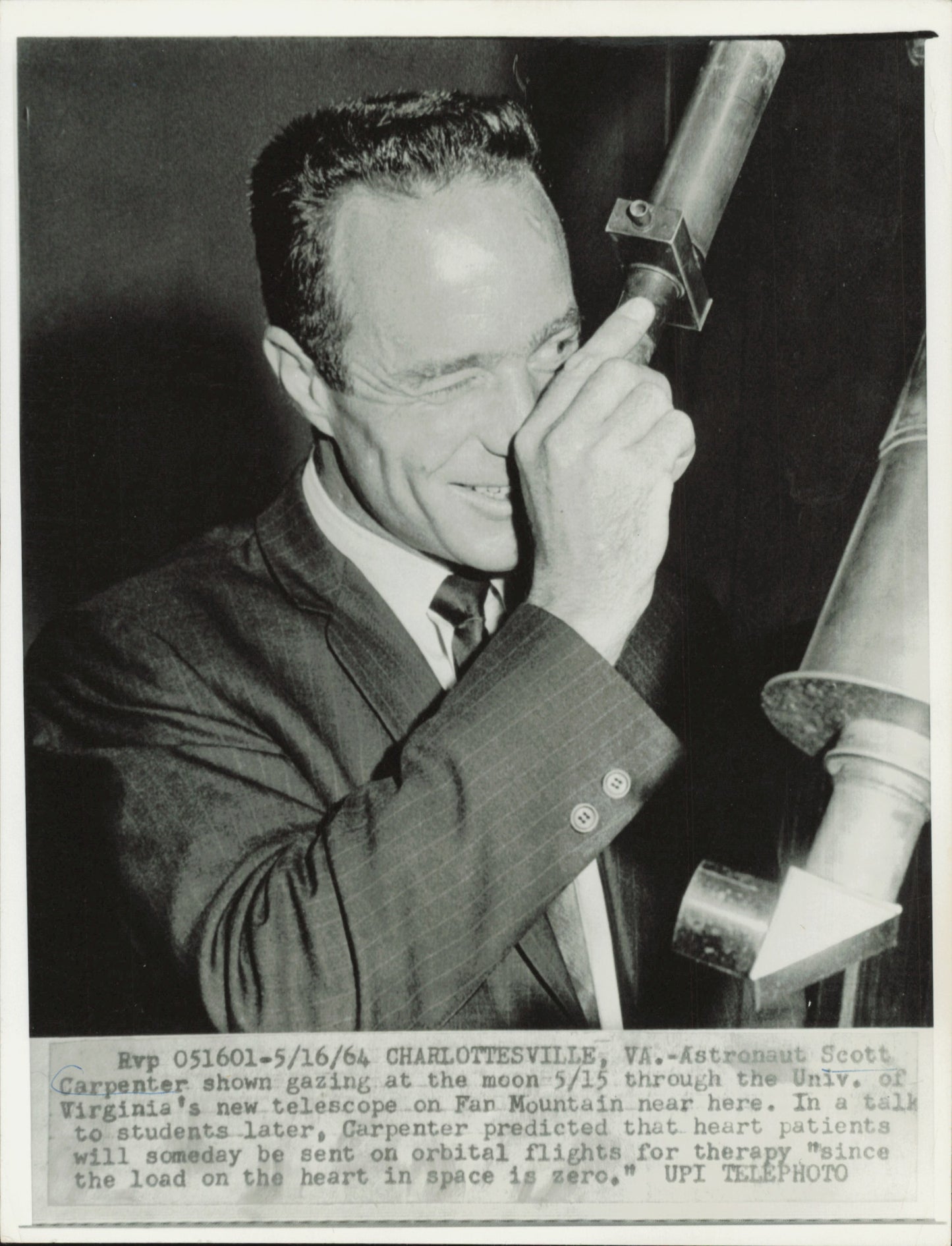 Scott Carpenter Collection (26 vintage prints) NASA Science Space