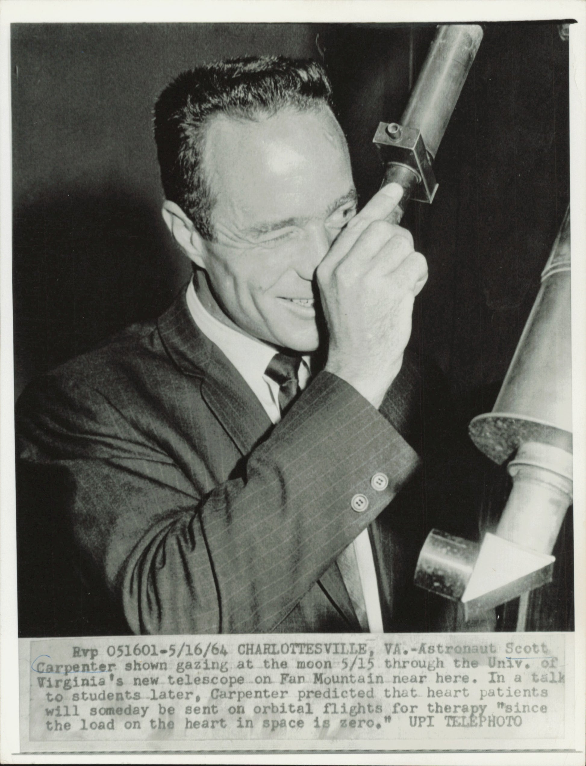 Scott Carpenter Collection (26 vintage prints) NASA Science Space