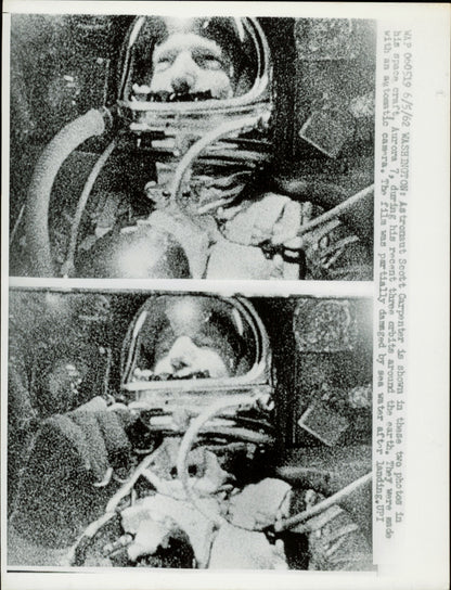 Scott Carpenter Collection (26 vintage prints) NASA Science Space