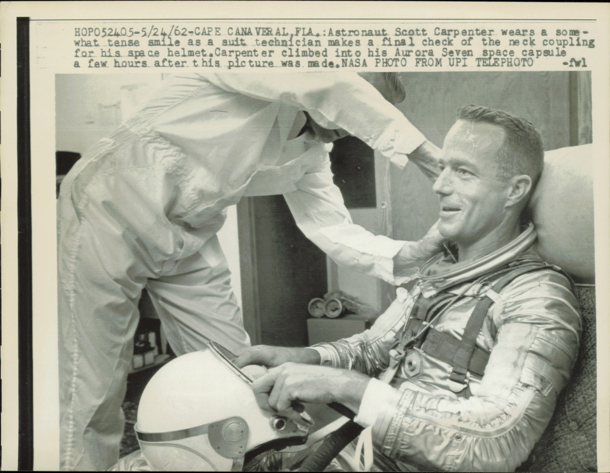 Scott Carpenter Collection (26 vintage prints) NASA Science Space