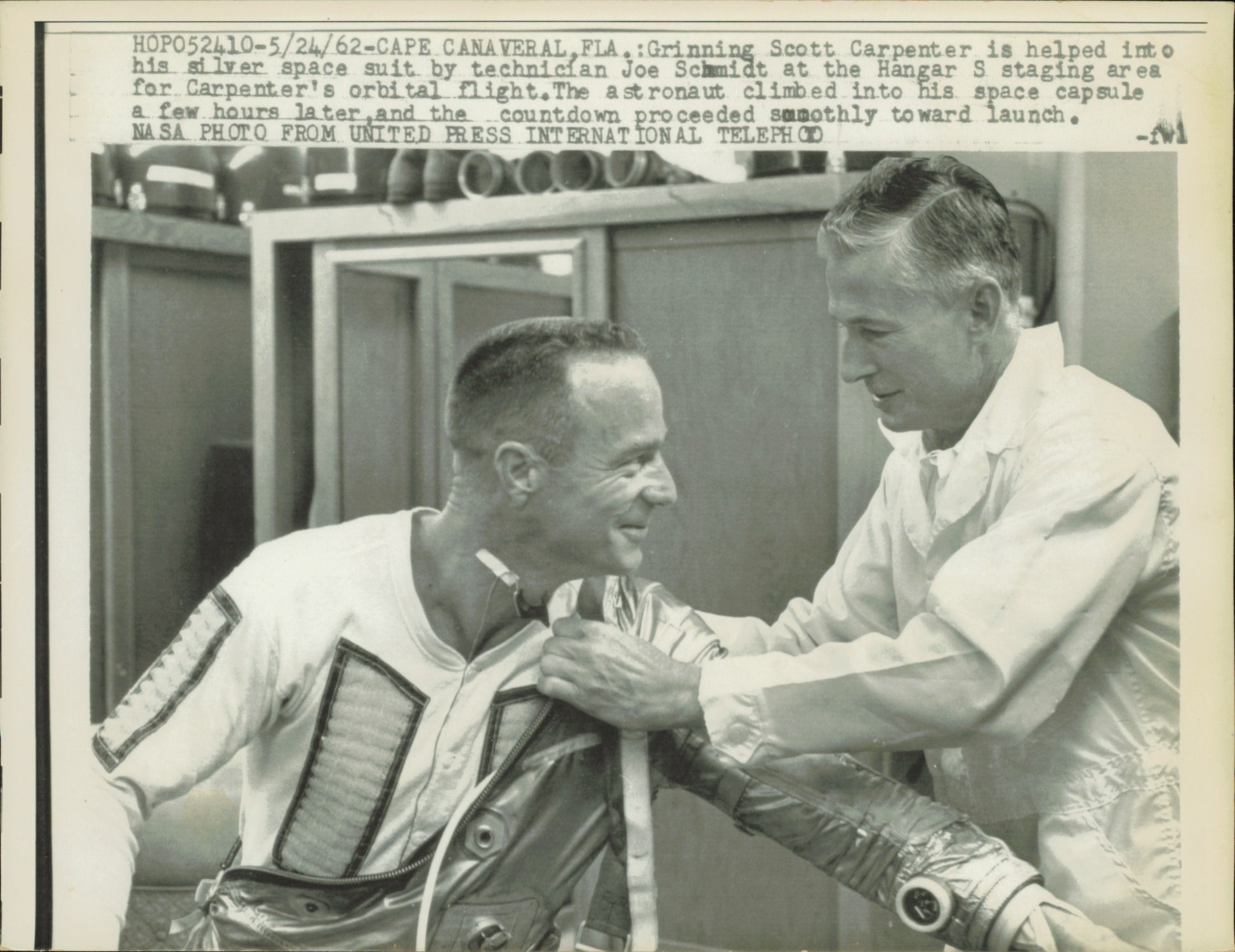 Scott Carpenter Collection (26 vintage prints) NASA Science Space