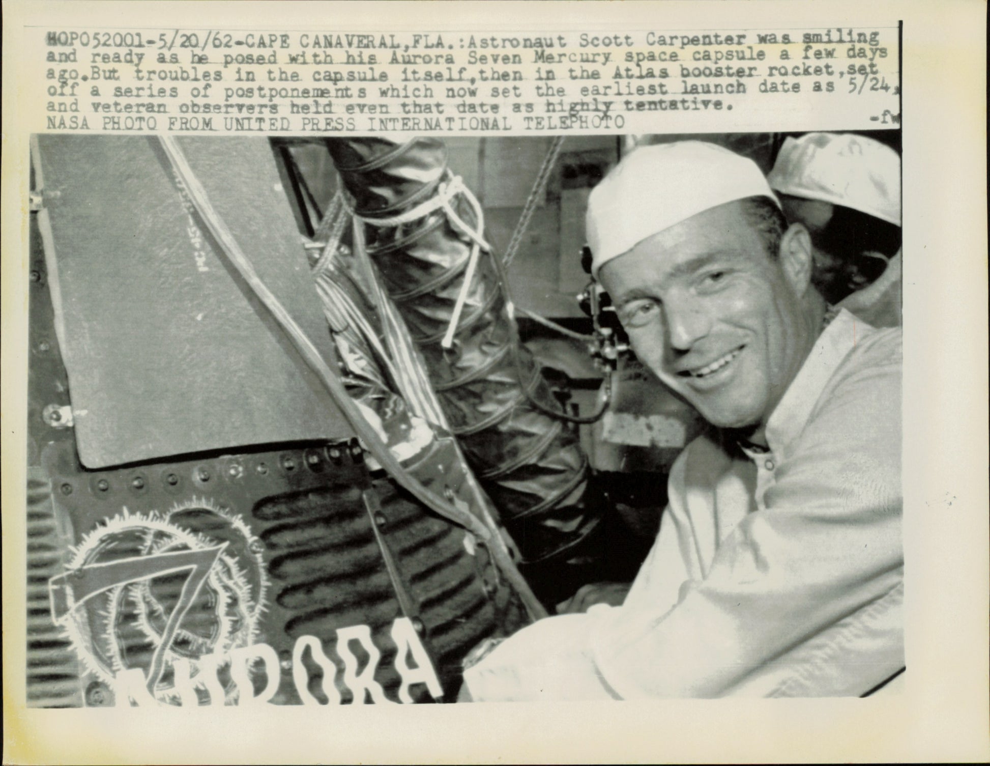 Scott Carpenter Collection (26 vintage prints) NASA Science Space
