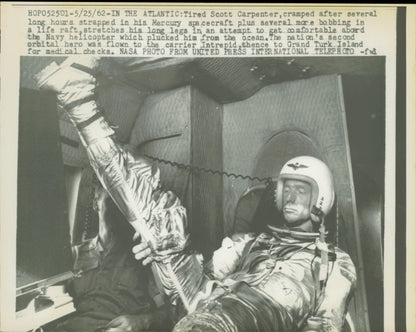 Scott Carpenter Collection (26 vintage prints) NASA Science Space