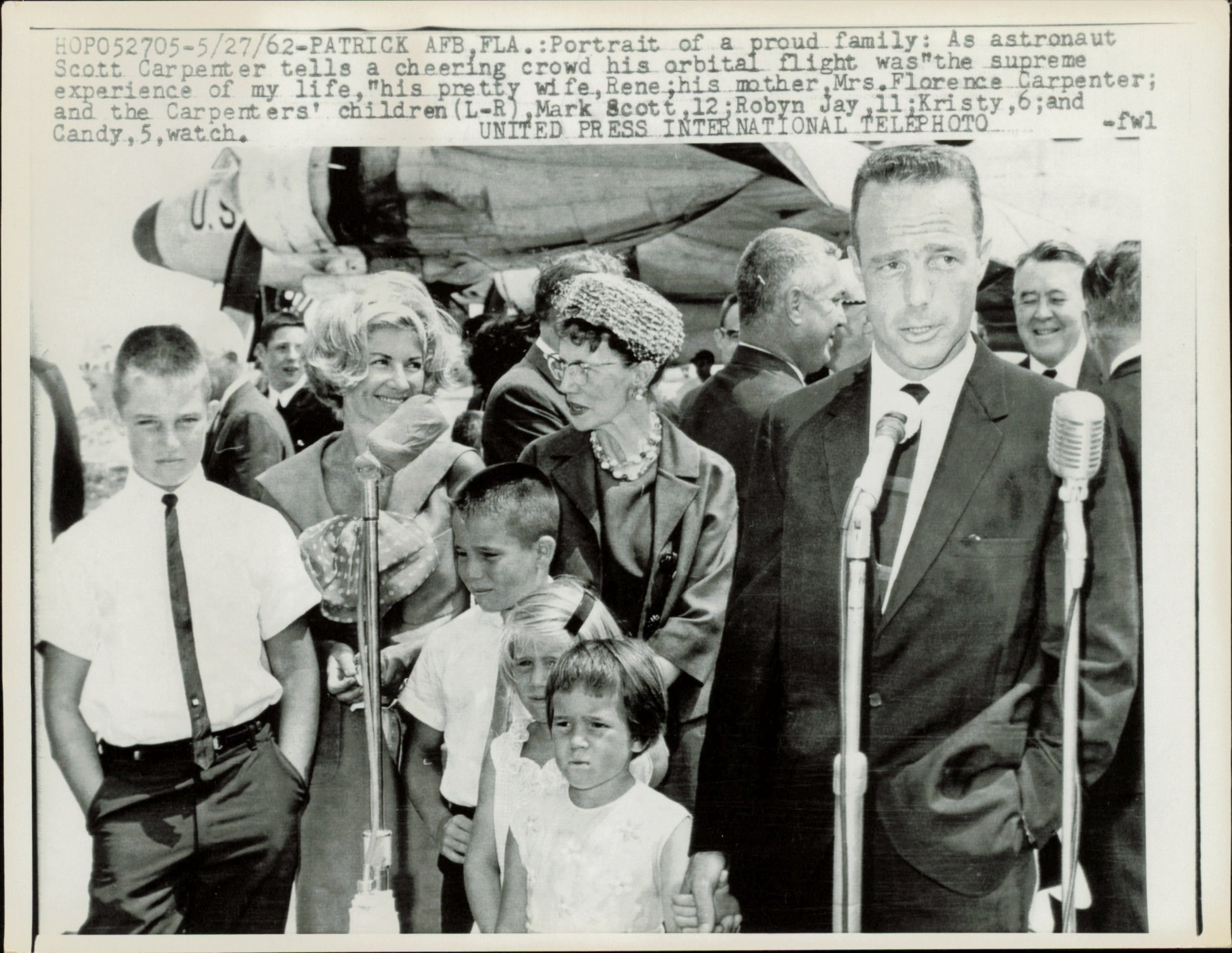 Scott Carpenter Collection (26 vintage prints) NASA Science Space