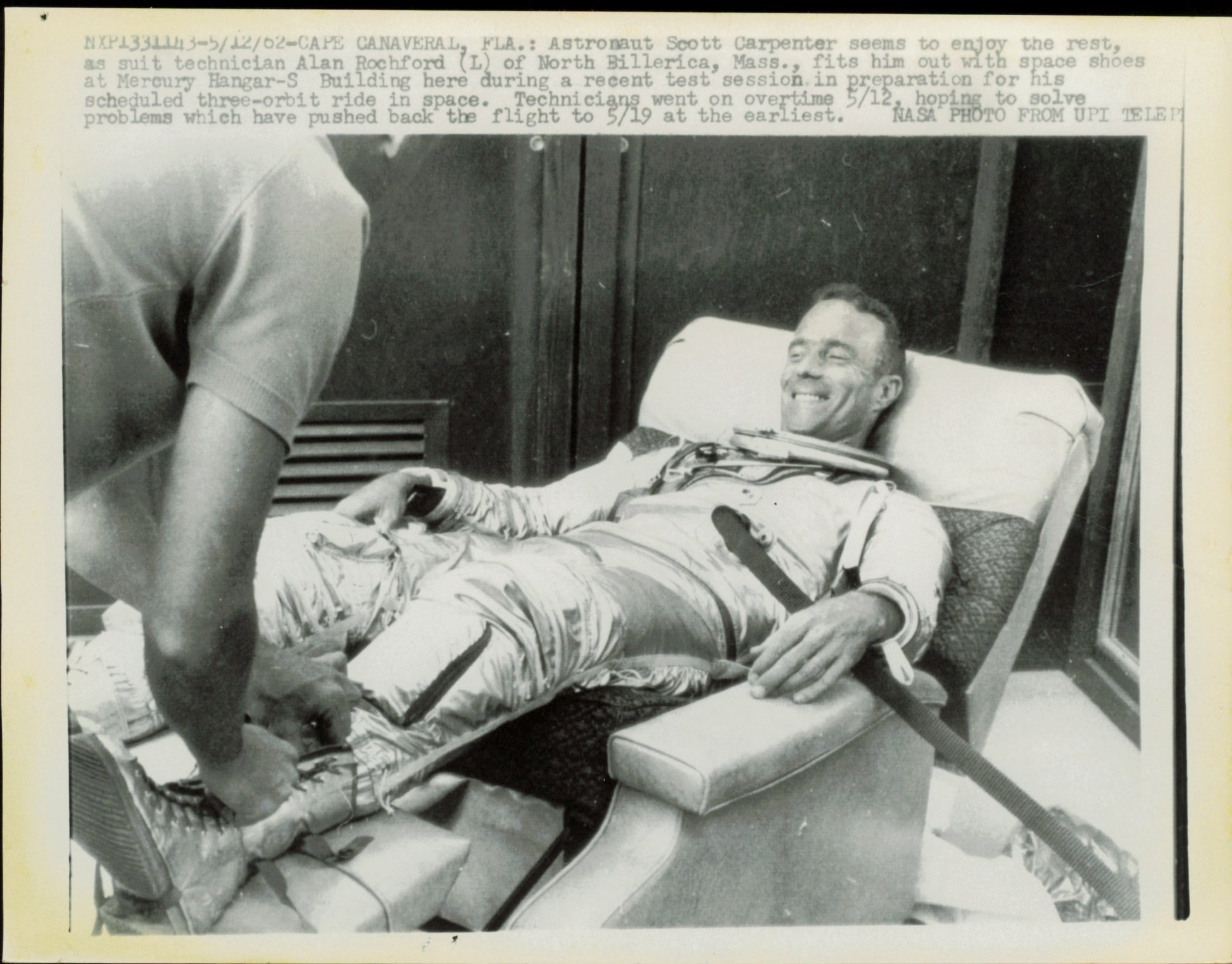 Scott Carpenter Collection (26 vintage prints) NASA Science Space