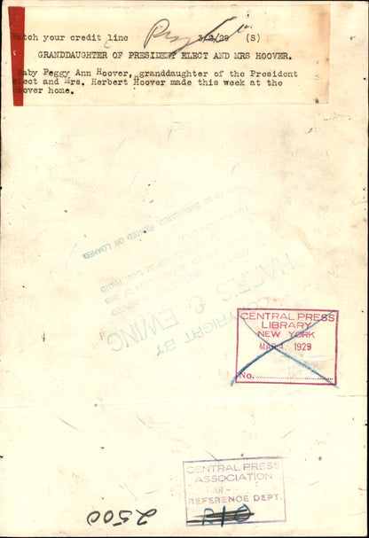 Herbert Hoover Family Collection (1925-1937) (22 vintage prints)