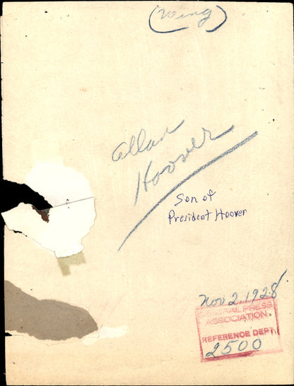 Herbert Hoover Family Collection (1925-1937) (22 vintage prints)