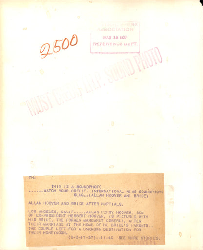 Herbert Hoover Family Collection (1925-1937) (22 vintage prints)