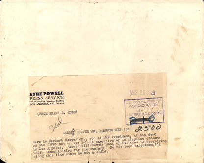 Herbert Hoover Family Collection (1925-1937) (22 vintage prints)