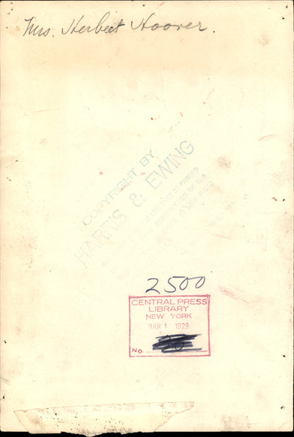 Mrs. Lou Henry Hoover Collection (1921-1939) (25 vintage prints)