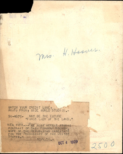 Mrs. Lou Henry Hoover Collection (1921-1939) (25 vintage prints)