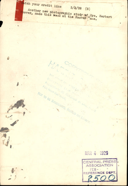 Mrs. Lou Henry Hoover Collection (1921-1939) (25 vintage prints)