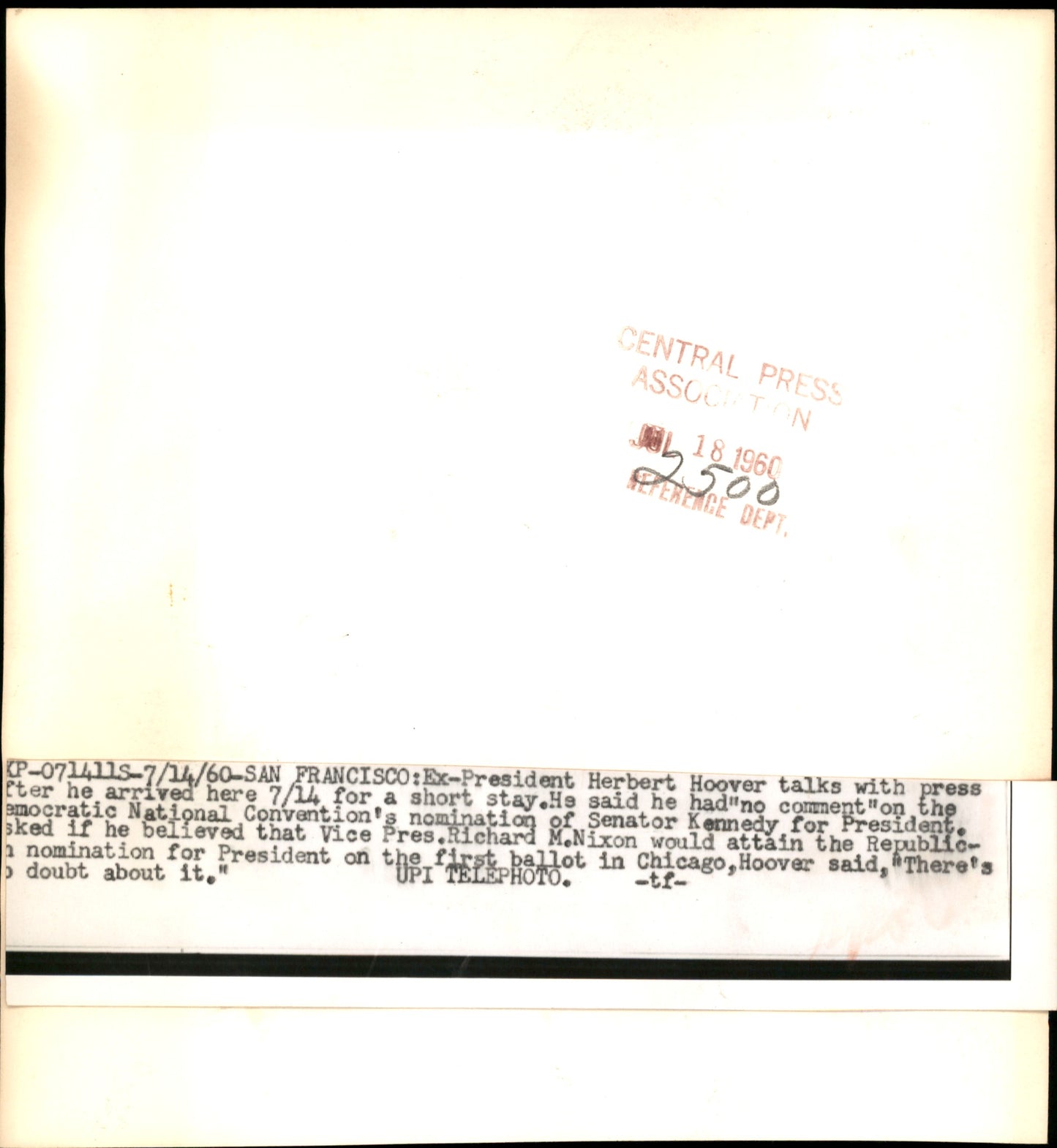 Herbert Hoover Collection (1921-1961) (44 vintage prints)