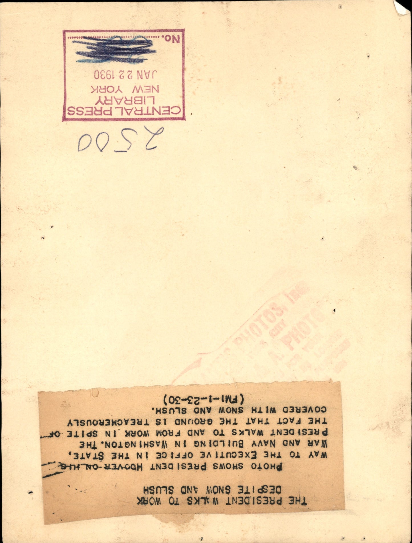 Herbert Hoover Collection (1921-1961) (44 vintage prints)